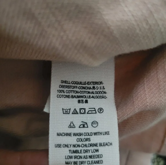 Free People Lace Up Motorcycle Jacket size Small Color Rose Oversized - Picture 10 of 13